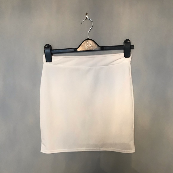 White Mini Shirt - Picture 2 of 3